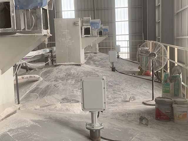 廣州麗邦建筑材料有限公司料位計(jì)系統(tǒng)安裝案例